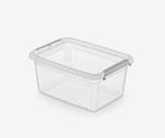 Hoiukast kaanega BaseStore 38&times;28&times;22,5 cm, 15 l, l&auml;bipaistev