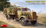 Liimitav mudel MiniArt 35199 German 3t 4x4 Cargo Truck 3.6-6700A Early Prod 1/35