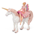 Ballerina Figurine on her unicorn - PAPO - THE ENCHANTED WORLD - For Children - From 3 years old