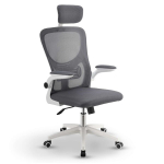 Kontoritool Baltimore 59x60x114-123 cm valge/hall