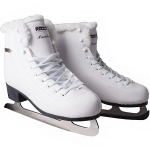 Roces Paradise Eco-Fur Figure Skates (White)