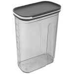 Lahtine tootepakend hall 4 l, Birių produktų indas GREY 4 l