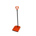 Kummist juuksekarikas Love 24,5x27x85cm assortii, 4 v&auml;rvi
