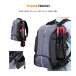 Kaamera seljakott - K&F Concept 25L veekindel 840D nailon pehmendatud s&uuml;learvuti tasku