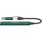 Canyon Ds-02 Usb-a/c neli-&uuml;hes jaotur, kaasaskantav, roheline