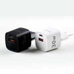 Evelatus USB-A and USB-C 30W Max / EU charger Black