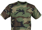 Meeste l&uuml;hikeste varrukatega T-s&auml;rk, Helikon-Tex, Classic Army, puuvillane, USA moro