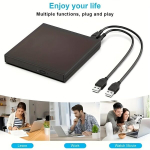 Kaasaskantav USB DVD-kirjutaja Pickify, Baltas