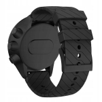 BestAccessories, silikoonist kellarihm, laius 24 mm, musta v&auml;rvi