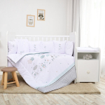 Beebide voodipesukomplekt Lorelli Trend Ranforce Giraffe, 8-osaline, puuvillane