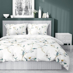 Eurofirany satiinpuuvillane voodipesukomplekt SJB-436, 140x200, 2-osaline