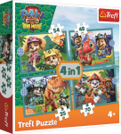 Puslekomplekt Trefl Paw Patrol, 207 tk.