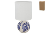 Decorlife laualamp Juana, valge/sinine