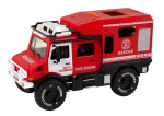 Off-Road Vehicle Fire Department Red Opening Doors Sounds Lights