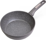 Graniitpann Wok 24cm, hall, k&otilde;ikidele pliitidele