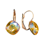 Naiste k&otilde;rvar&otilde;ngad Diamond Sky &bdquo;Crystal Drop II (Light Topaz Shimmer)&ldquo; koos Swarovski kristallidega DS03A278