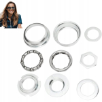 Neco B889 Bmx 51.5mm laagrite komplekt, keskjooks + kausid, ideaalne freestyle'i jaoks!