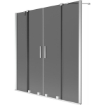Vannitoasein Mexen Velar Duo, 140 x 150 cm, kroom/grafiit