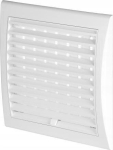 Ventilatsioonigrill valge 169x174 fi125, 169x174 mm, fi125