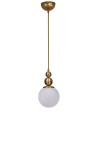 Opviq ripplamp 9050-1, kuldne/valge