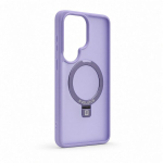 Evelatus Samsung Galaxy S26 Ultra Shield Case With MagSafe & Stand Matte Ring Lavender Purple
