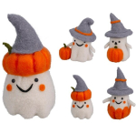 Halloweeni dekoratsioon kummitus m&uuml;tsiga, 10x20 cm