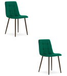 2-osaline s&ouml;&ouml;gitoolide komplekt Kara, roheline/pruun