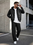 Meeste must nahktagi City JS/11Z8004Z-79499-XXL