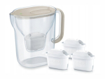 Veefilteri kaanega - BRITA Style ESSENTIAL XL 2.3L koos 3 MAXTRA Pro filtriga Sand