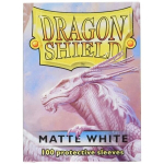Kaitsekiled kaartidele - Dragon Shield - Standardsuuruses kiled - Valge matt - 100 kilet - 66x91 mm