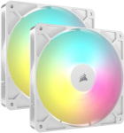 Corsair RS ARGB PWM 140mm jahutusventilaatorid - 2 pakk, valge