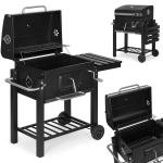 Suur kaanega aia s&ouml;egrill, termomeeter, riiulid, rattad, tasuta puhur