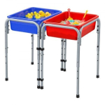 Sensoorne laud v&auml;ikelastele 2-jaamaga 109x38,5x50,8-66 cm