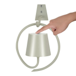 Juhtmevaba IP54 3 v&auml;rviga seina LED-lamp Faithorse Hall 5200 mAh