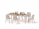 7-osaline &otilde;uem&ouml;&ouml;blikomplekt Tiberina Bistrot/Tevere laud 147&ndash;211 cm, Corda