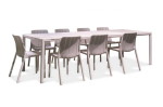 9-osaline &otilde;uem&ouml;&ouml;blikomplekt Tiberina Bistrot/Tevere, laud 211&ndash;275 cm, Corda