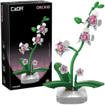 CaDA konstruktsiooniklotsid, komplekt &bdquo;Orhidee potis 25 cm&rdquo; C59028W, 237 elementi, uniwersalny