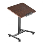 Seisev laud reguleeritava k&otilde;rgusega 650x480x760-1102 mm pruun/must