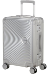 American Tourister Soundbox ALU k&auml;sipagasi kohver, 55 cm, Silver