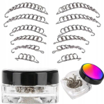Klambrid sissekasvanud k&uuml;&uuml;ntele, 12 tk. seatud