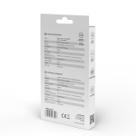 Savio USB C - RJ45 adapter AK-56, Pilka