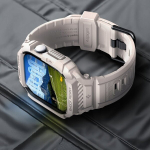 SPIGEN RUGGED ARMOR PRO V2 RIIHM APPLE WATCH 10 11 42MM KELLALE, BEEŽ