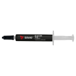 Termopasta Savio TG-01 2G termopasta, 2 ml, 4.7 W/m&middot;K, hall, must, CE, WEEE