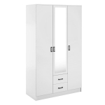 Kapp Mebelbos Kami 3d2s, 120x53,8x205,6 cm, valge
