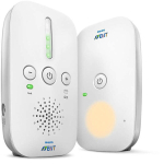 Kahjustatud pakendiga toode. Philips Babyphone DECT SCD502 / 26 - On battery or mains - Range 300m - Night light function