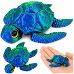 3D merikilpkonna figuur Lean Toys 30715, 8 cm