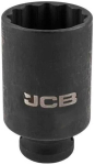 Jcb L&ouml;&ouml;ktoru JCB-46810049, 49mm, 3/4DR, CrMo, 12-punktiline, s&uuml;gav, &uuml;hilduv pneumaatiliste ja elektriliste t&ouml;&ouml;riistadega