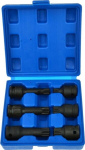 Geko l&ouml;&ouml;kmutrite komplekt G10515, M14, M16, M18 x 43mm/78mm, Cr-Mo, must fosfaadiga viimistlus, 1/2" ruudukujuline ajam