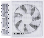 Arvuti Lian Li EDGE 850W 80 PLUS Platinum PSU, Fully modular, PCIe 5.1, ATX 3.1, valge