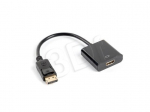DisplayPorti kuni HDMI adapter - Lanberg - AD-0009-BK - 0,1 m - Must - Isane kuni Naine
